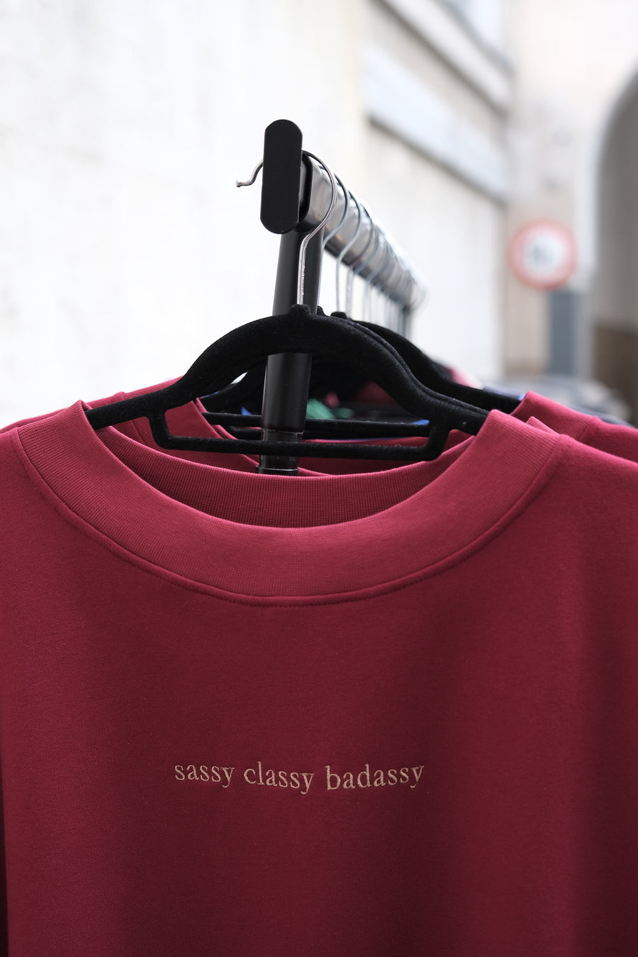 Melina Sweatshirt 'Sassy Classy Badassy'