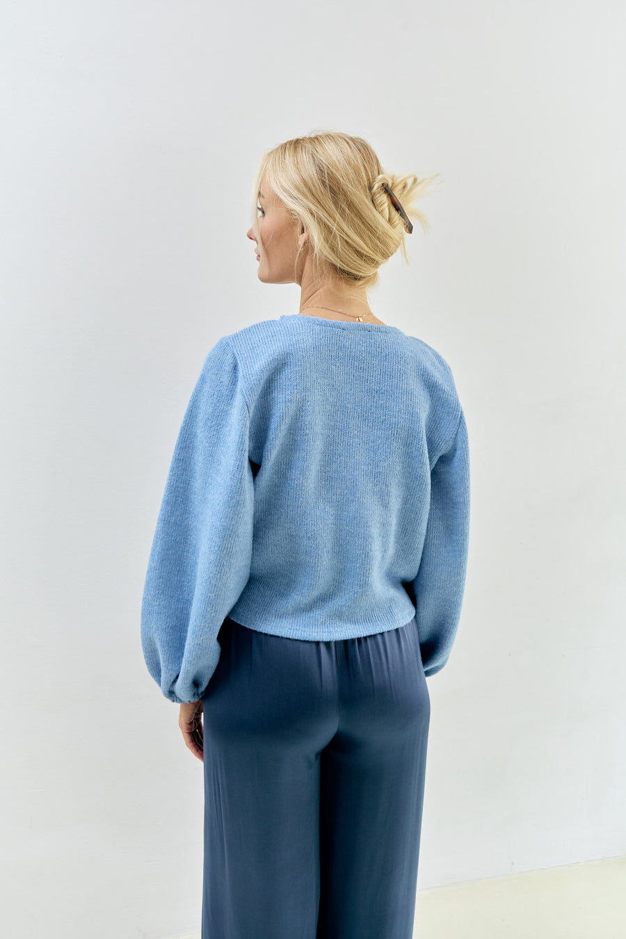 Cardigan Baby Blue