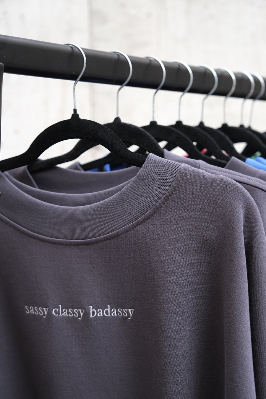 Melina Sweatshirt 'Sassy Classy Badassy'