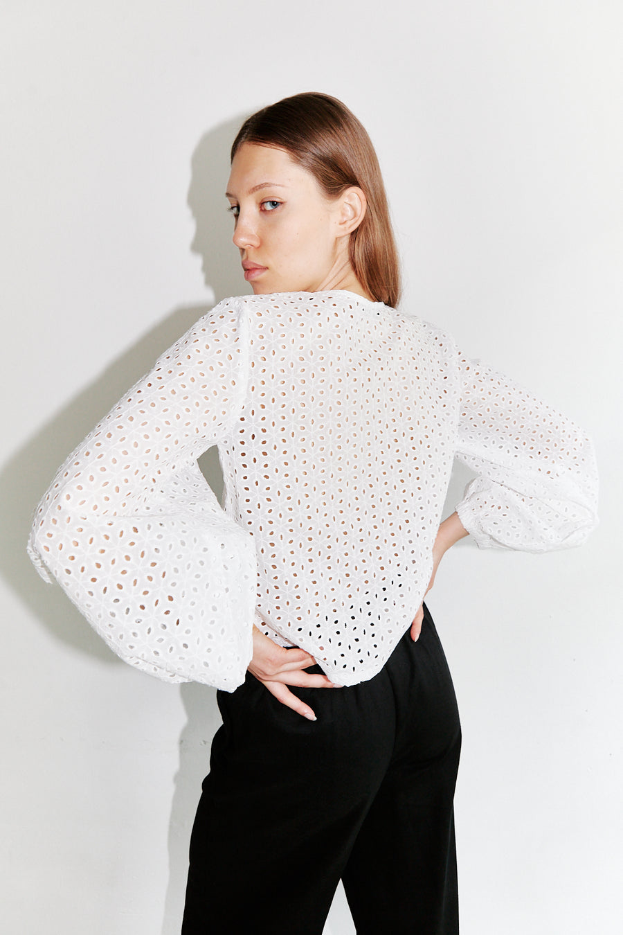 Mar Blouse Cotton White