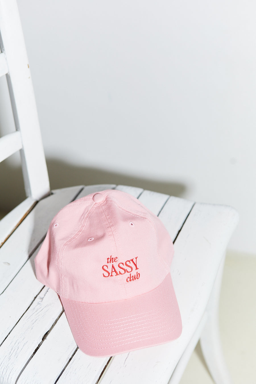 the Sassy Club Cap Pink