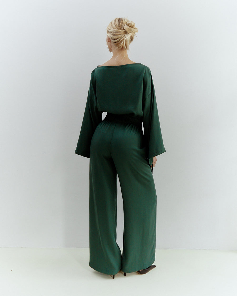 Mirela Pants Forest Green