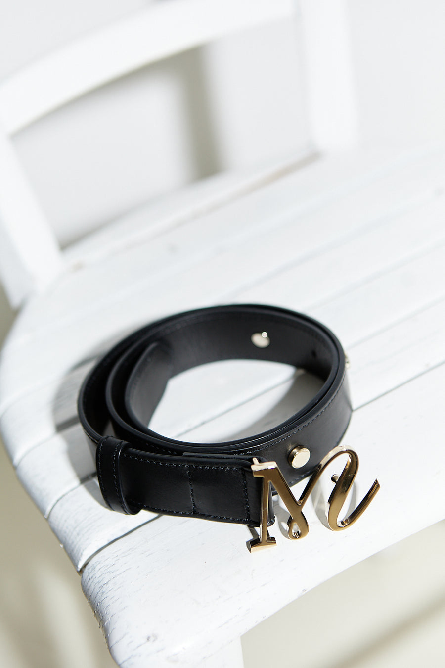 Meij-Logo Belt Black