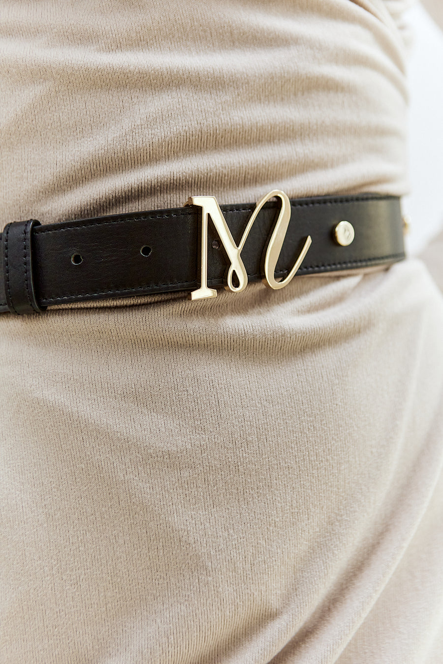 Meij-Logo Belt Black