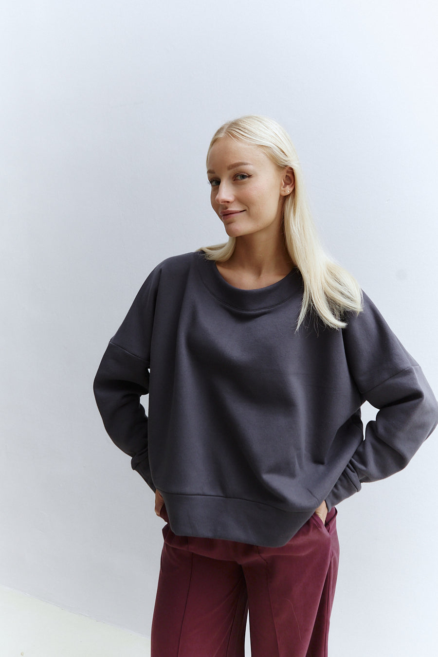 Melina Sweatshirt Anthracite