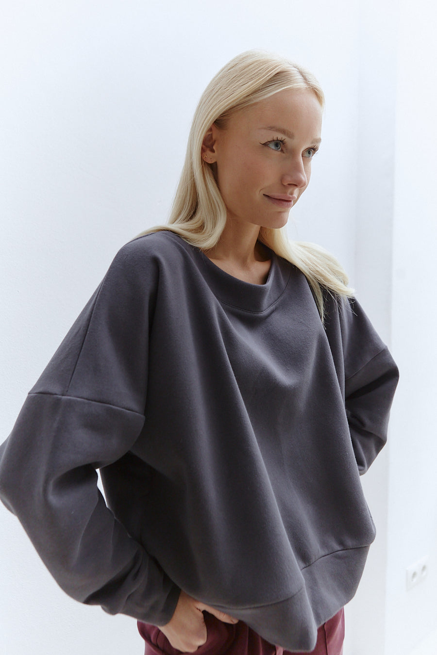 Melina Sweatshirt Anthracite